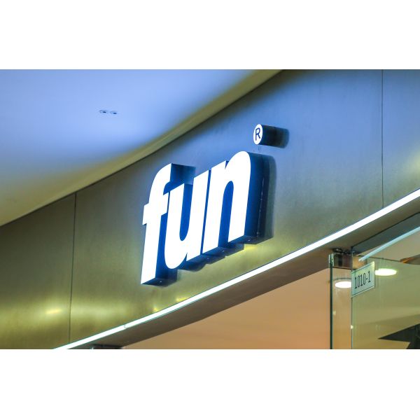 Alumimum Return DIY LED Channel Letters For Shop Logo 3 Meters Optional Color