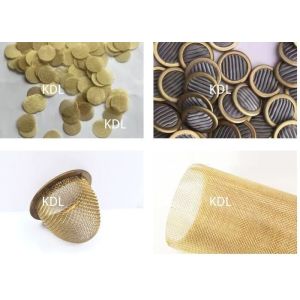 Oblang Bronze Filter Screen Mesh With Advanced Perforated Technic
