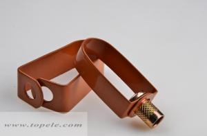 Quality Copper Epoxy Coated Steel Pipe Clamps Swivel Loop Hanger / Swivel Ring for sale