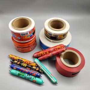 China Custom Printed Packaging Roll Sausage 80Mpa PVDC Coated Film 40-60um on sale