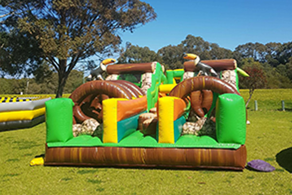Inflatable Obstacle Courses Run Bouncy Obstacle Course Rental For Adults