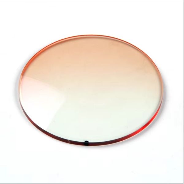 China-Made High-Quality Optical Eyeglass Lenses: Tinted Gradient Brown & Solid Color Sunglass Lenses