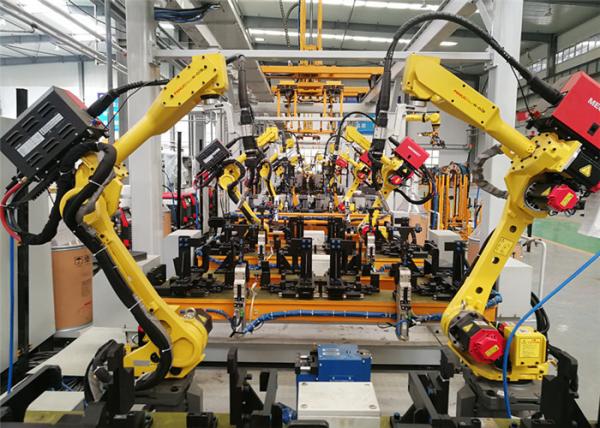 Buy Complete Robotic Assembly Line / Modular Design Automatic Welding System at wholesale prices