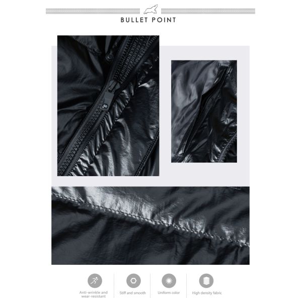 Style And Function Silver Short Jacket Down Coat For Men Winter Use