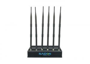 Quality DC12v Car Cell Phone Signal Jammer Non Adjustable For Conference Rooms / Museums for sale