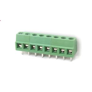 China 3.81mm / 0.15 Single Row PCB Screw Terminal Blocks Connector on sale