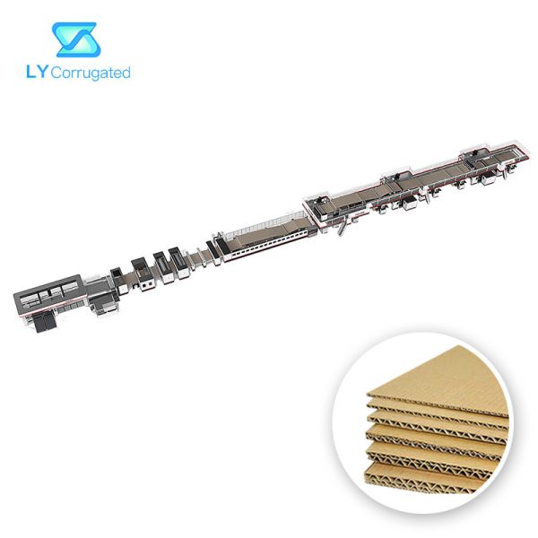 7 Ply Corrugated Board Production Line 2800mm 200m/Min Operating Speed