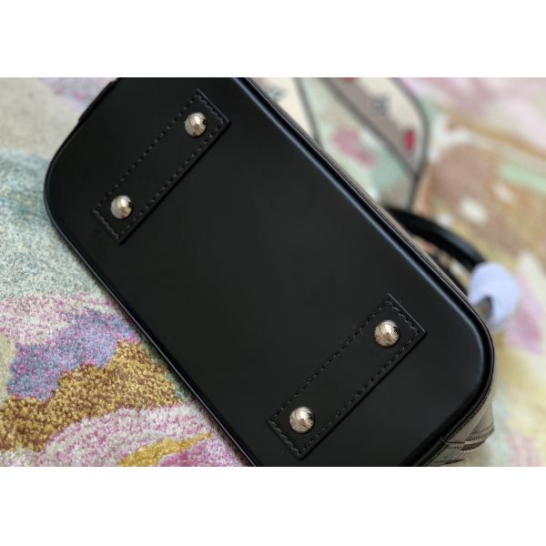 M57540 Water Ripple Alma BB Genunie leather Shell Shape Handbag