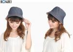 Popular Custom Caps Hats Embroidered , Black Fisherman Hat For Women