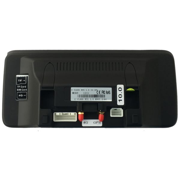 MercedesBenz E-Class 2015-2016 NTG 5.0 Car Multimedia GPS Built in SIM Slot Android 10.0 Support TMPS BNZ-1212HD
