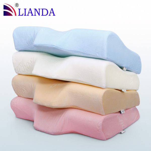Visco Elastic Memory Foam Pillow For Neck And Head Massage Cover Machine Washable