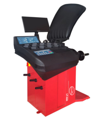 LCD Display Wheel Balancer High Precision Lengthening Shaft Car Tire Balancing Machine Infrared Positioning Function Tyre Balancing Machine