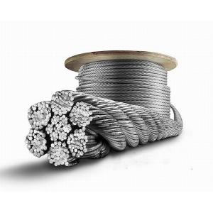 China 6x19+FC 11mm 1770MPa Steel Wire Rope Galvanized and Ungalvanized on sale
