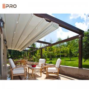 Quality European Style Retractable Pergola Awning Modern Aluminum for sale