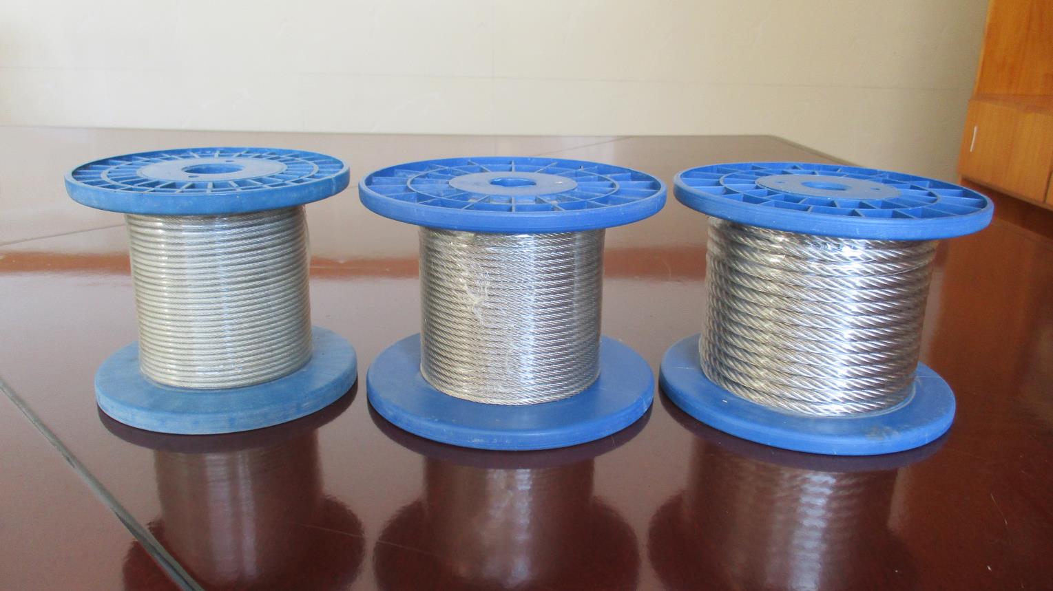 Galvanized 6xK26WS-WSC/IWRC 6xK31WS-WSC/IWRC 6xK36WS-WSC/IWRC Compact Strand Wire Rope for Small Crane Processing Service