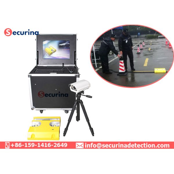 IP68 Waterproof Mobile Under Vehicle Screening System UVSS Camera With ALPR System