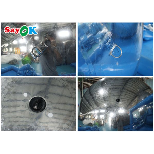 Gold Mirror Ball Custom Large Pvc Silver Inflatable Mirror Ball Giant Decorative Mirror Sphere