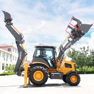 2500kg Wheel Loader Backhoe Big Backhoe Loader Multiple Function