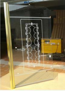 Quality Frameless Tempered Glass Bathroom Door , OEM Shower Bathtub Screen Glass for sale