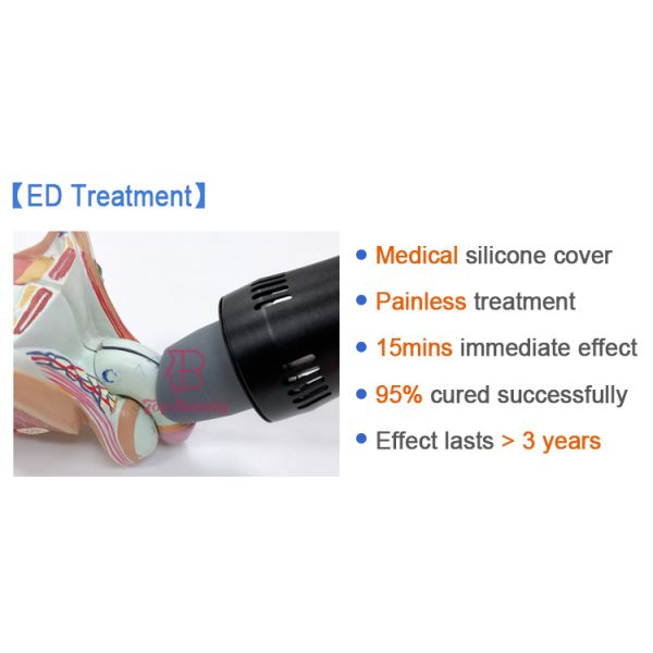 Professional Focused Shockwave Ed Therapy Machine 16HZ For Erectile Dysfunction