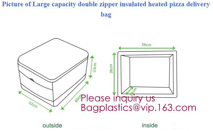 Manufacturer customized portable student instant bag aluminum foil thermal insulation small round food delivery cooler b