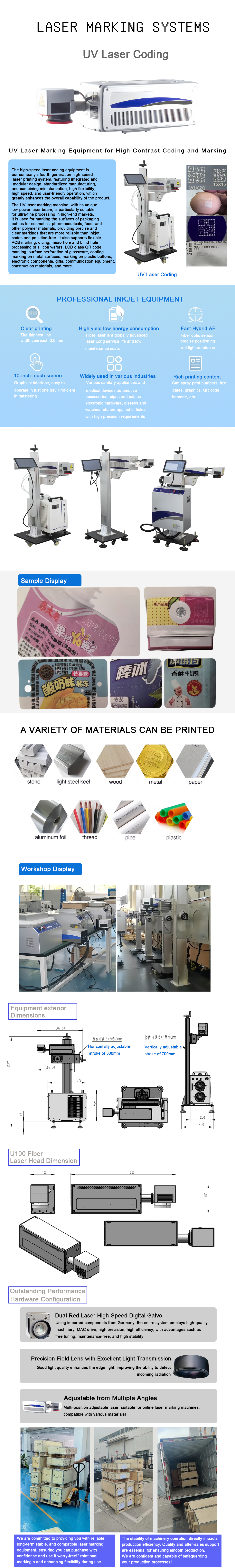 15W 220V UV Laser Marking Machine Easy Integration Laser Batch Coding Machine