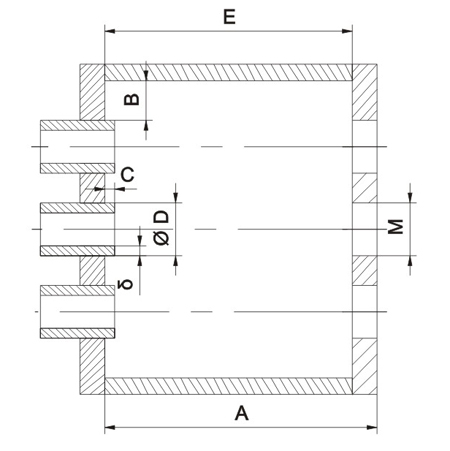 TPS25 Deep Hole Orbital Welding Head For Tubes Sheet High Performance