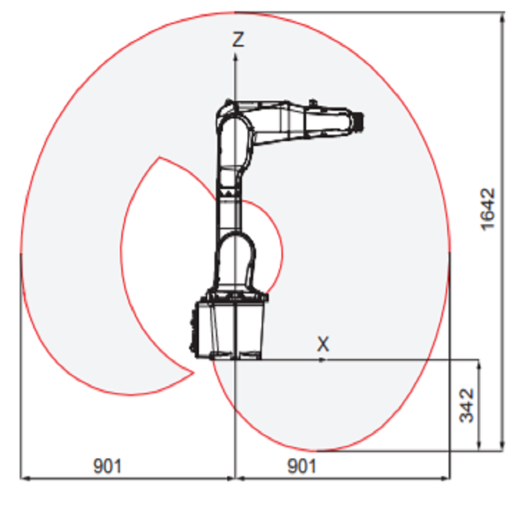 IRB1200 6 Axis Used ABB Robot Arm Flexible For Welding And Handing