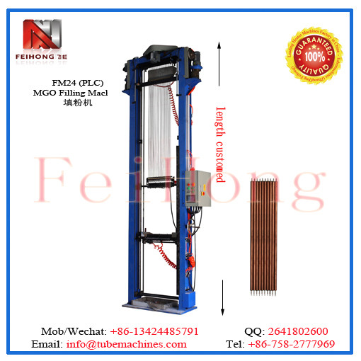 filling machine for electric heaters