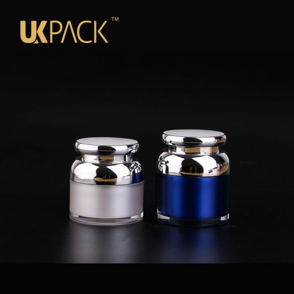 UKPACK Eco-Packaging PMMA 50ml cosmetics cream empty jar