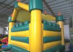 Football Kids Inflatable Bounce House Castle Digital Printing 4 X 4m For