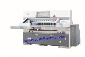 Quality High Precision Paper Roll To Sheet Cutting Machine / Heavy Duty Guillotine Paper Cutter for sale