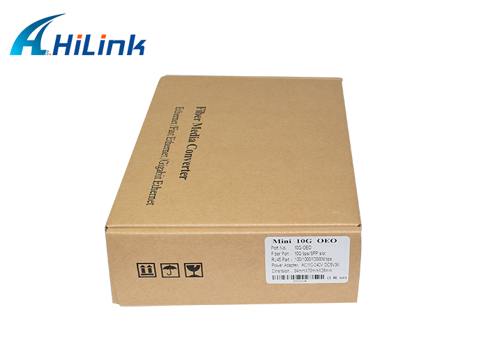 10G OEO 8.5G Fiber Media Converter SFP+ To SFP+/XFP To XFP