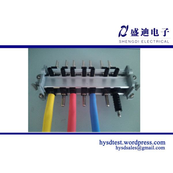 Frame and Links For 3P Electric Meter Test Bench 7 Pins