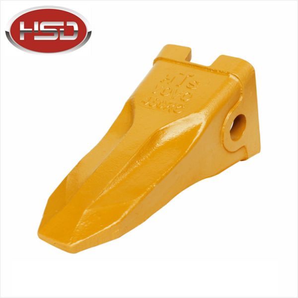 Heavy precision casting rock construction machinery parts excavator bucket teeth from HSD factory with gape mouth