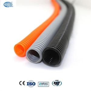 Quality Construction HDPE Corrugated Pipe Flexible Cable Conduit Pipe 1.7mm To 4.5mm Thickness for sale