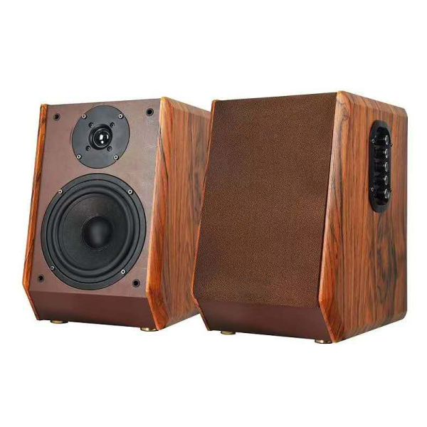 Vofull 200W HiFi Audio System with 2.1CH Active Bookshelf Speakers
