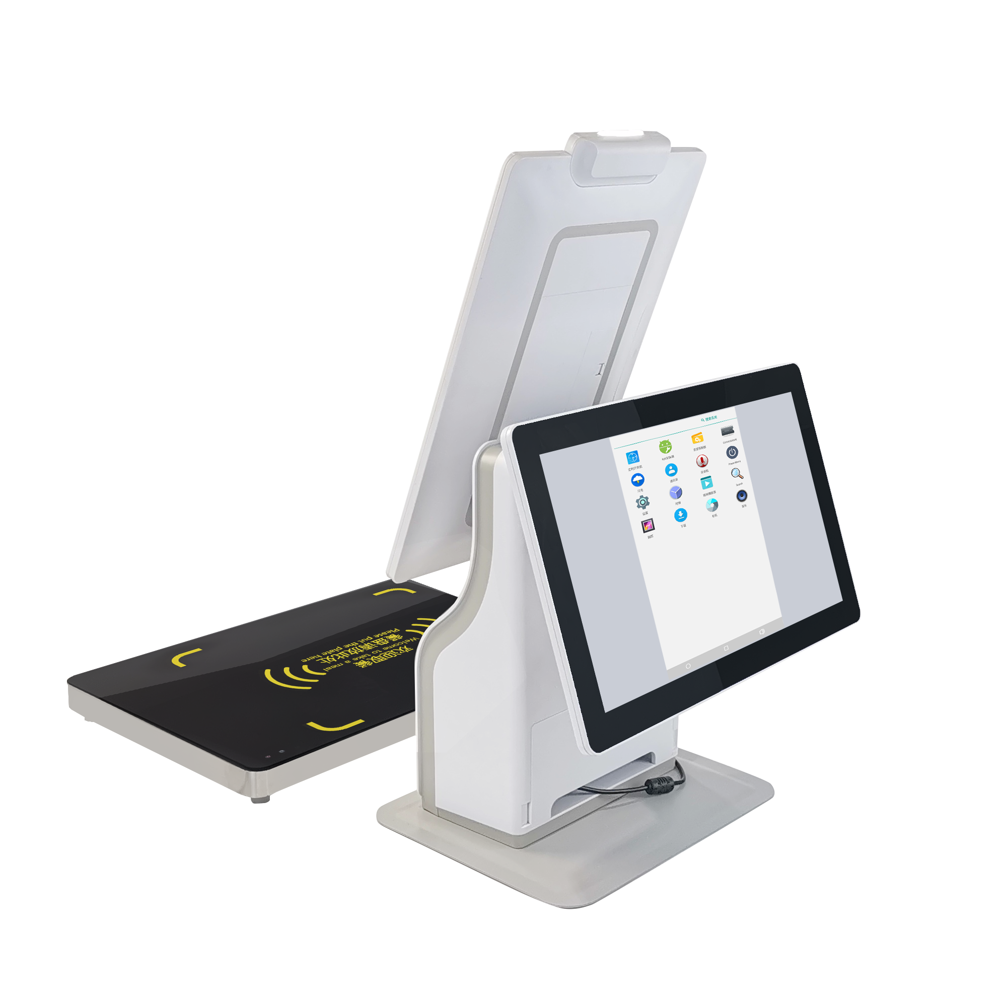 Smart Digital Pos Display Counter Printer Paper Cash Pos System with Weighing Scale