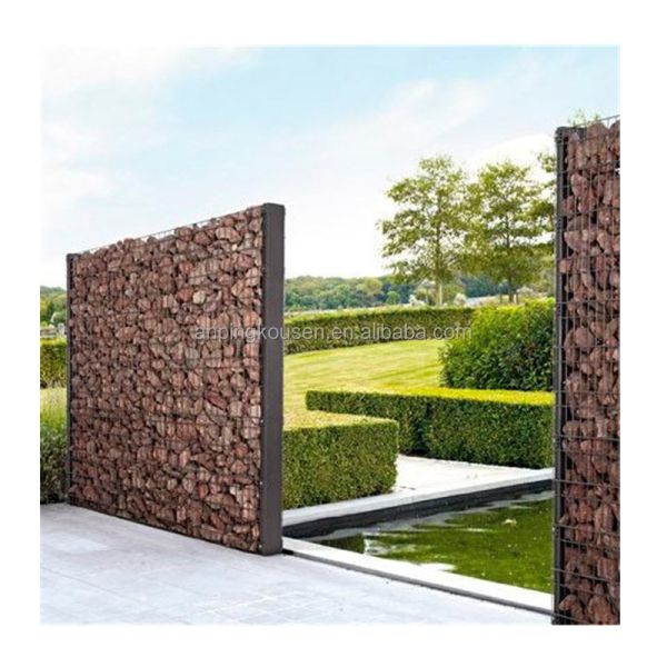 4x4x1 Galvanized Welded Wire Mesh Gabion Basket/Gabion Box with Hot Dipped Galvanized