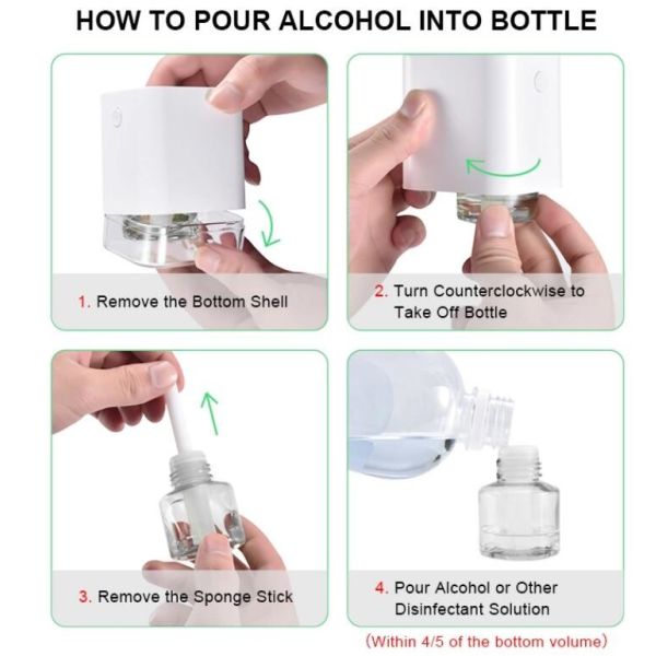 Smart Mini Non Contact Antibacterial Hand Sterilizer Machine