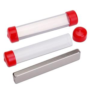 Quality Kellin Neodymium Magnet Bar N45 Industrial Strength NdFeB Block Magnet Set Plated Tube Packed Magnetic Bar for sale