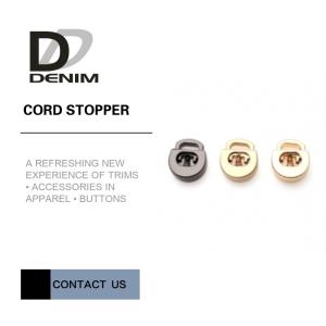 Quality Fashion Hoodie Drawstring Stopper , Single Cord Locks For Clothing for sale