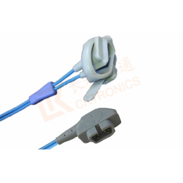 CSI Spo2 Probe Sensor 6 Pin Reusable SpO2 Sensor Neonate Silicone Wrap