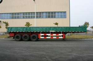 Quality High strength steel 3 Side Dumper / Semi Trailer For Sea Transport with impacting resistance for sale