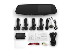 Quality 4.3&quot; TFT LCD Screen Dual Record Parking Sensor DVR with Tracking Line and Voice Warning &amp; Image Displaying 140 angle for sale