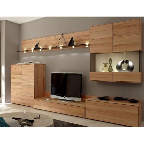 Different Kinds Of Particle Board TV Stand Melamine Paper Coated Panels 16mm