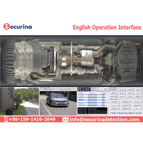 RFID 70km/H Under Vehicle Inspection System Anti Terrorist UVSS System