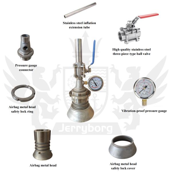 1.2m*15m Natural Rubber Marine Airbag Inflatable Heavy Weights Lifting Airbag