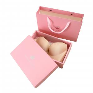 China Ladies Underwear Clothing Paper Box Recycled Materials Matt Lamination on sale