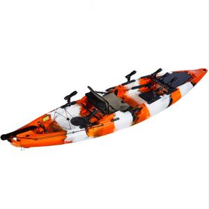 China Kayak Fishing or Recreational Use One Person Rowing Boats Aqua on sale